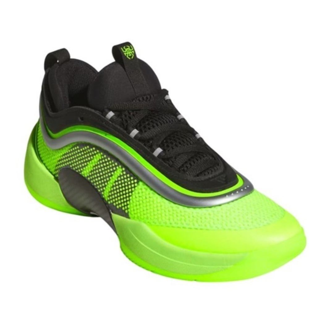 Adidas Black and Neon Green Don Issue 6, 9M, NO BOX